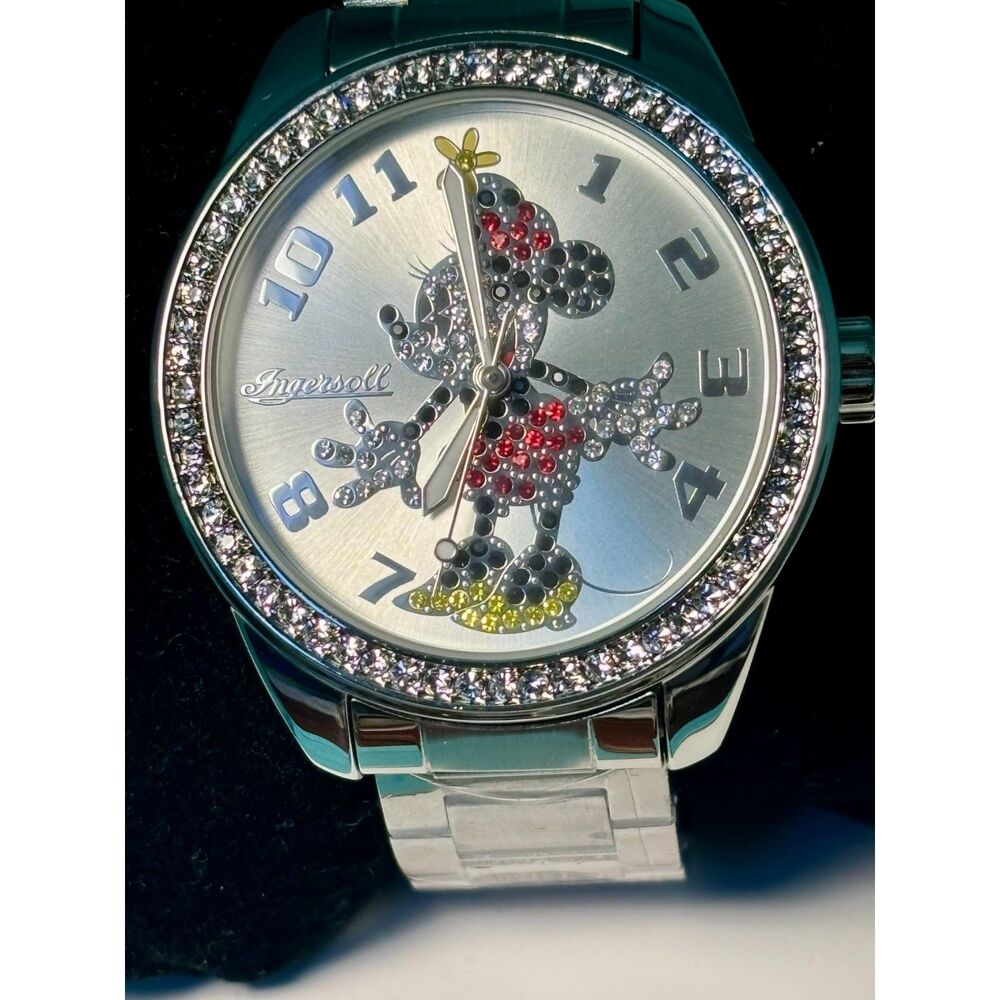 Ingersoll Disney Minnie Mouse Rhinestone Watch